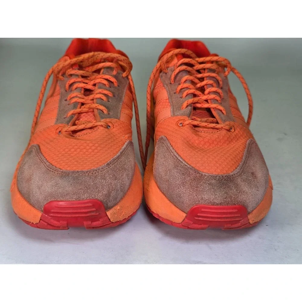 Adidas Originals ZX 22 Boost Men's Sneakers Size 9.5 UK 9 Orange Athletic‎ Shoes
